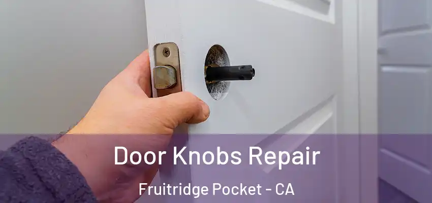 Door Knobs Repair Fruitridge Pocket - CA